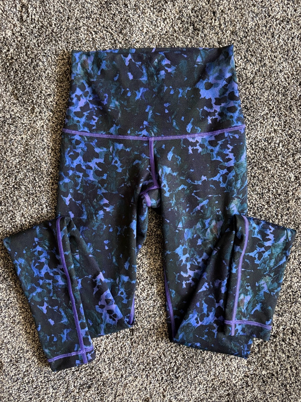 lululemon athletica Women’s Printed Leggings - Blue/Purple